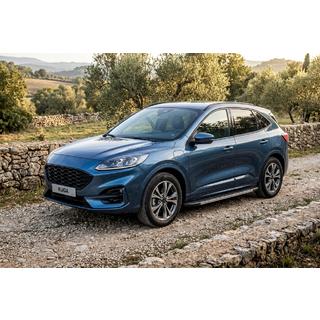 Боковые Подножки Duru (2 шт., Алюминий) Ford Kuga/Escape 2019- гг. фото 1