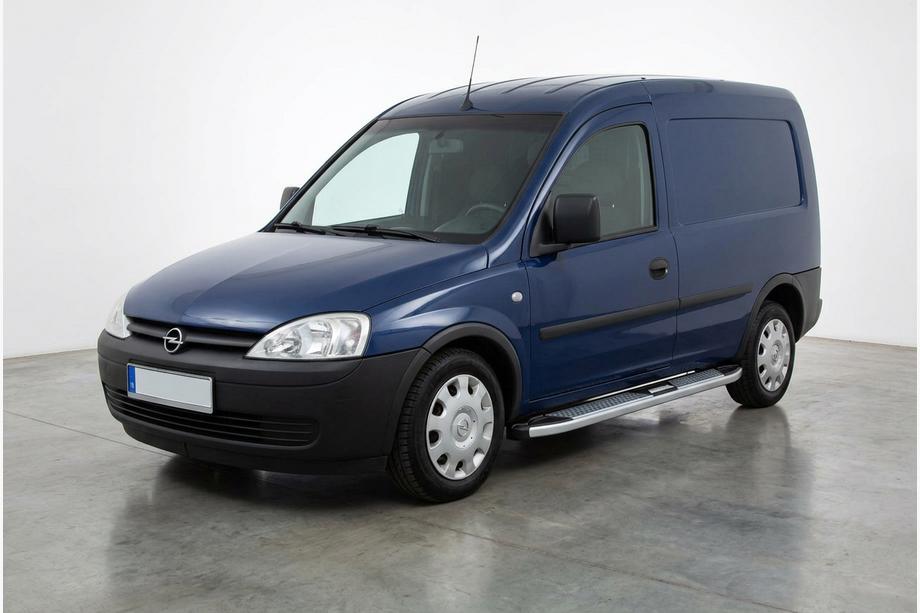 Opel Combo 2002–2012 гг. Боковые Подножки Mevsim Grey (2 шт., Алюминий) Фото 1