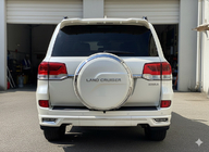 Toyota Land Cruiser 200 2007-2021 гг. Спойлер Ewan (2016-2021) Черный фото 3