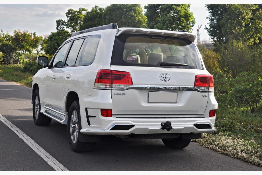 Toyota Land Cruiser 200 2007-2021 гг. Задний бампер в сборе 2016+ (EWAN) Фото 1