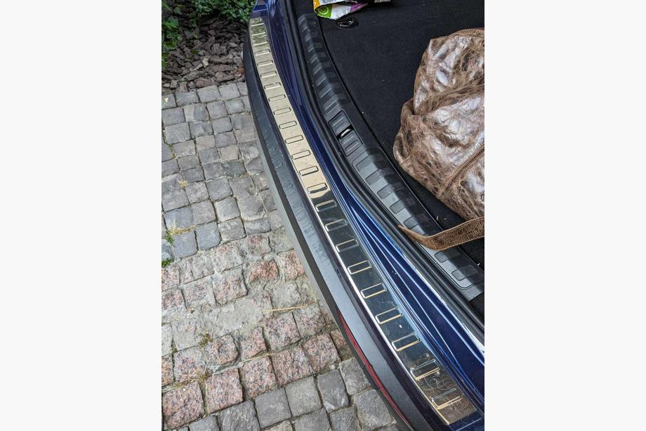 Накладка на задний бампер Carmos нержавейка Image