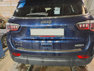 Накладка на задний бампер Carmos нержавейка фото 3