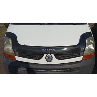 Дефлектор капота (VIP) Renault Master 1998-2010 гг. фото 1