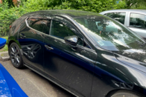 Mazda 3 2019- гг. Ветровики HB (4 шт, HIC) фото 2