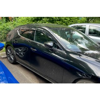 Ветровики HB (4 шт, HIC) Mazda 3 2019- гг. фото 2