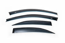 Ford Mondeo 2000-2007 гг. Ветровики на окна (4 шт, HIC) фото 2