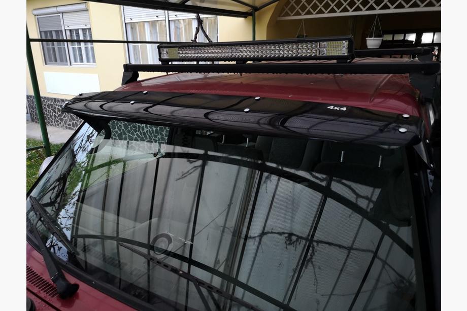 Nissan Patrol Y61 1997-2011 гг. Козырек на Лобовое Стекло Фото 3
