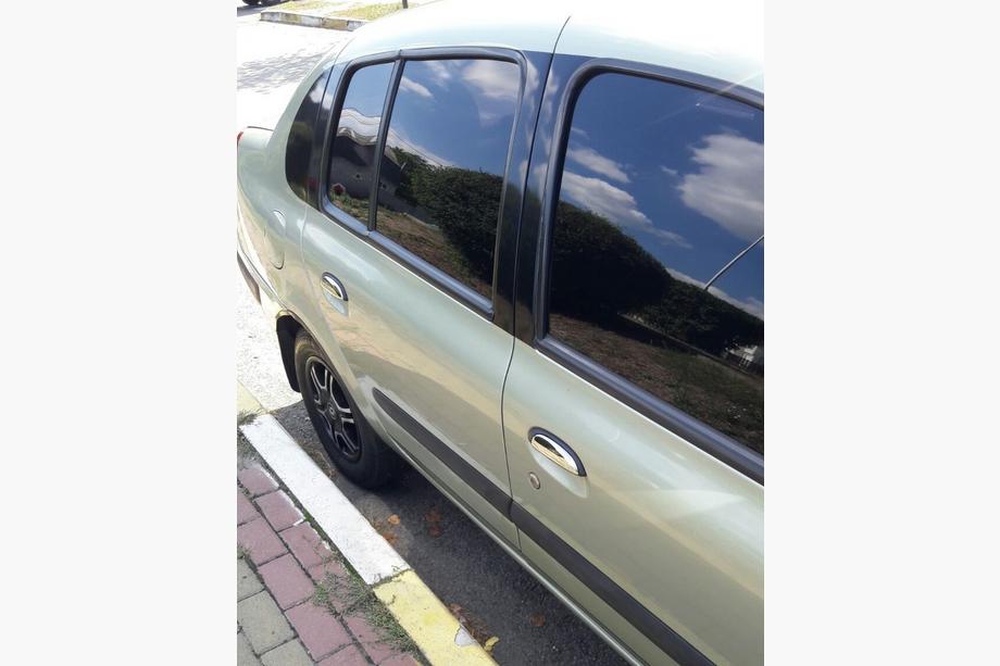 Renault Symbol 1999-2008 гг. Хромированные Накладки на Ручки (Нержавейка) 2 шт, Carmos - Турецкая сталь Фото 3