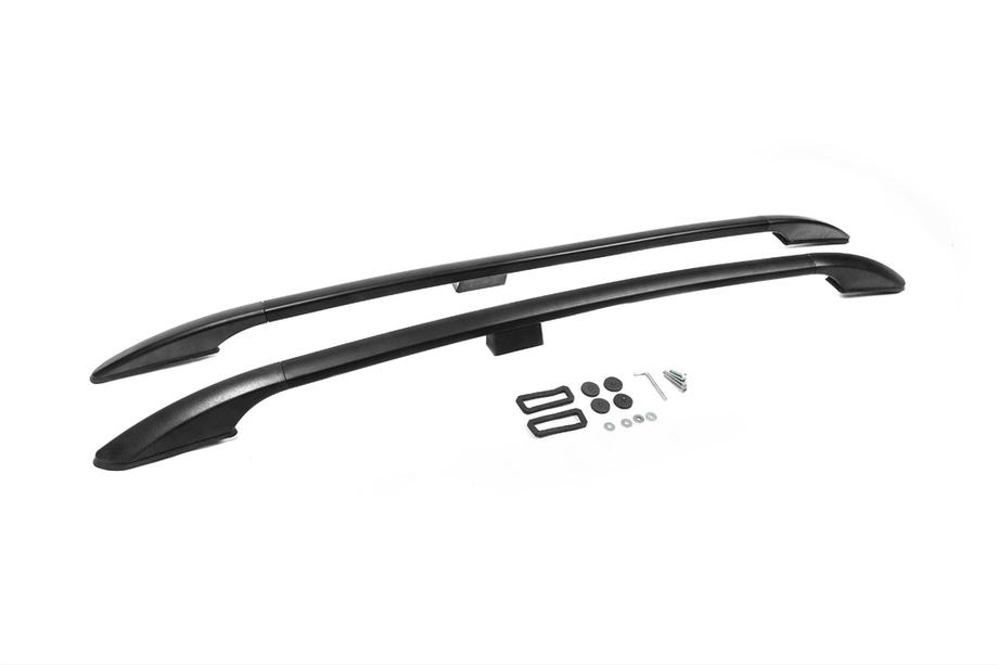 Subaru XV 2011-2017 гг. Рейлинги OmsaLine Solid (2 шт, черные) Фото 3