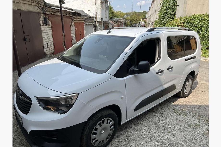 Peugeot Partner/Rifter 2019- гг. Рейлинги OmsaLine Solid (2 шт, серые) Image