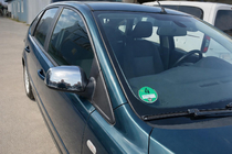 Ford Fusion 2002-2012 гг. Хромированные Накладки на Зеркала (2 шт.) Хромированный пластик фото 1