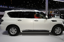 Nissan Armada 2016-2024 гг. Дверные молдинги (4 шт, хром) фото 4