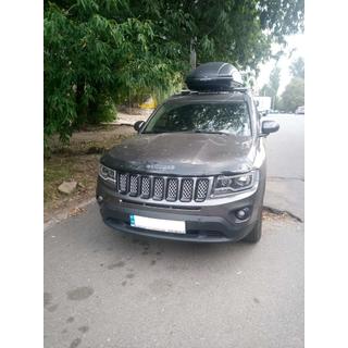 Дефлектор капота 2010-2016 (VIP) Jeep Compass 2006-2016 гг. фото 4