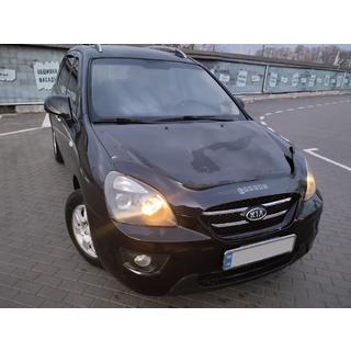 Дефлектор капота 2006-2012 (VIP) Kia Carens 1999-2012 гг. фото 3