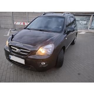 Дефлектор капота 2006-2012 (VIP) Kia Carens 1999-2012 гг. фото 4