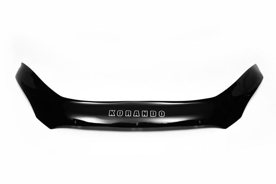 SsangYong Korando 2010-2019 гг. Дефлектор капота 2010-2013 (VIP) Фото 2