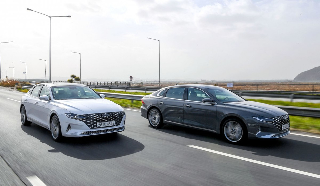 Обновленный седан Hyundai Grandeur шестого воплощения