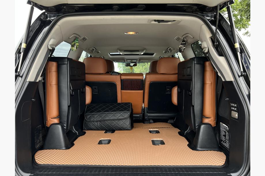 Коврик багажника 2 шт (EVA, 7 мест, кирпичный) Image