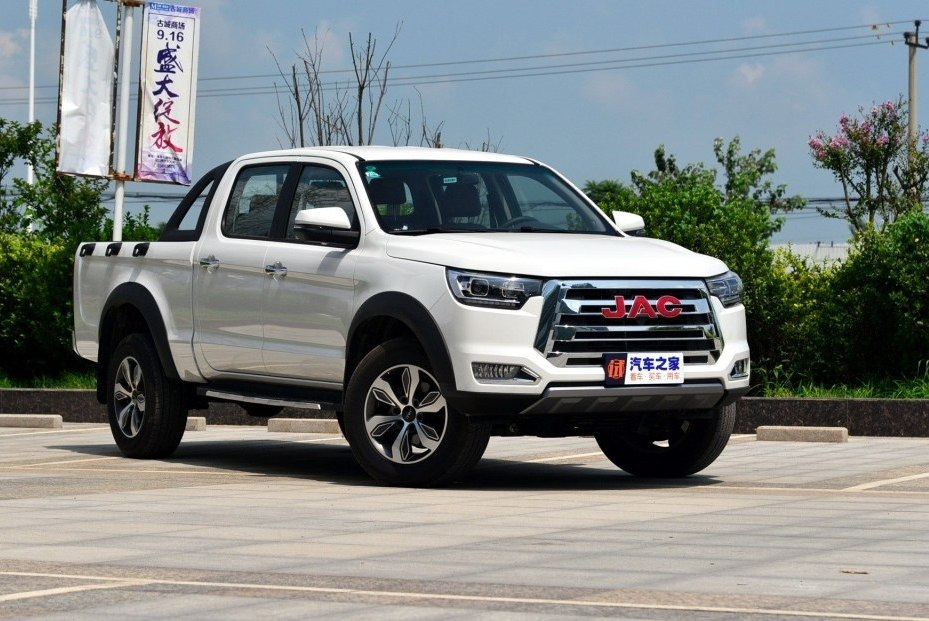Обзор рамного полноприводного пикапа JAC T8
