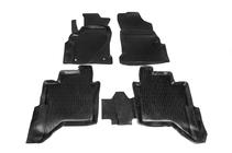 Toyota Hilux 2015- гг. Резиновые коврики (4 шт, Niken 3D) фото 2