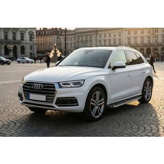 Боковые Подножки BlackLine (2 шт., Алюминий) Audi Q5 2017-2025 гг. фото 1