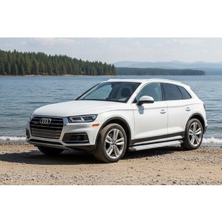 Боковые Подножки Maya V2 (2 шт., Алюминий) Audi Q5 2017-2025 гг. фото 1