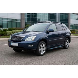 Боковые Подножки Maya Blue (2 шт., Алюминий) Lexus RX 2003-2009 гг. фото 1