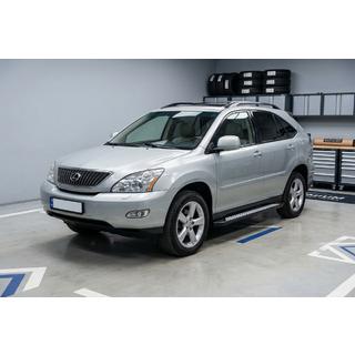 Боковые Подножки Vision New Black (2 шт., Алюминий) Lexus RX 2003-2009 гг. фото 1