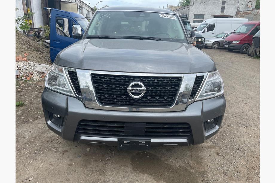 Nissan Armada 2016-2024 гг. Передняя решетка (Оригинал 2019) Фото 3