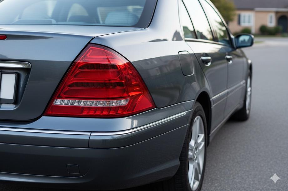 Mercedes C-class W203 2000-2007 гг. Задние фонари LED (2 шт) Image