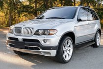 BMW X5 E53 1999–2006 гг. Боковые пороги Tayga Black (2 шт, алюминий) фото 1