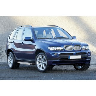 Боковые пороги Vision New Grey (2 шт, алюминий) BMW X5 E53 1999–2006 гг. фото 1