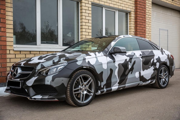 Тюнинг автомобиля виниловой пленкой