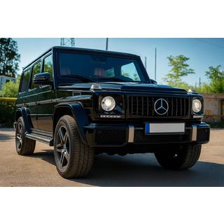 Передняя Решетка (GT Panamericana, без Хрома) Mercedes G сlass W463 1990-2018 гг. фото 3