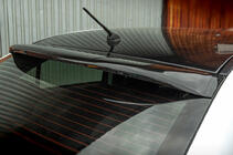 Mitsubishi Lancer X 2008- гг. Бленда на заднее стекло Sedan (ABS) фото 1