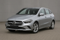 Mercedes B-class W247 2019- гг. Передняя решетка Diamond Silver (для Base) фото 1
