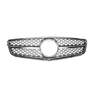 Передняя решетка AMG Silver фото 2