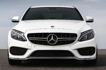 Mercedes C-сlass W205 2014-2021 гг. Передняя решетка C63-design (для Avantgarde/AMG-Line/C43 AMG) фото 2
