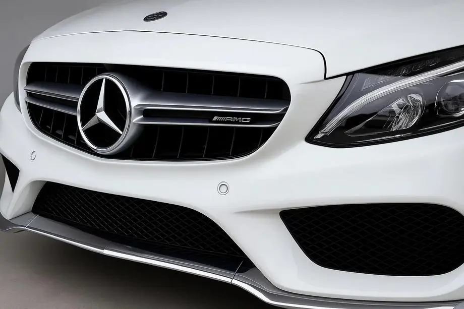 Mercedes C-сlass W205 2014-2021 гг. Передняя решетка C63-design (для Avantgarde/AMG-Line/C43 AMG) Image