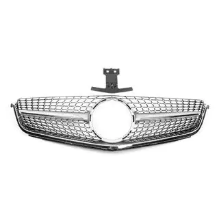 Передняя решетка Diamond Silver (для C63) фото 1