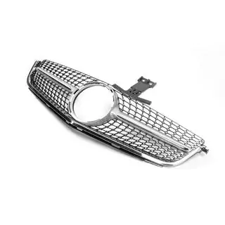 Передняя решетка Diamond Silver (для C63) фото 3