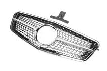 Передняя решетка радиатора Diamond Silver (2009-2012) фото 4