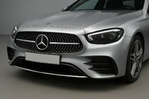 Mercedes E-class W213 2016-2023 гг. Передняя решетка Diamond Silver (AMG Line, 2020+) фото 1