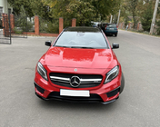 Mercedes GLA X156 2014-2019 гг. Передняя решетка радиатора AMG Silver (2014-2016) фото 1