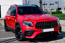 Mercedes GLB X247 2019- гг. Передняя решетка Panamericana GT (для AMG-Line 2019-2023) фото 1