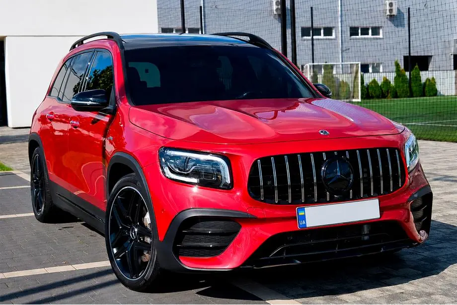 Mercedes GLB X247 2019- гг. Передняя решетка Panamericana GT (для AMG-Line 2019-2023) Без места под камеру