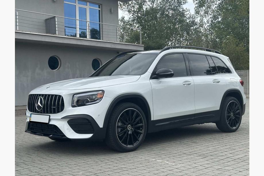 Mercedes GLB X247 2019- гг. Передняя решетка Panamericana GT (для AMG-Line 2019-2023) Без места под камеру Фото 7
