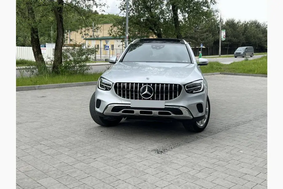Mercedes GLC coupe C253 2016-2023 гг. Передняя решетка радиатора GT Panamericana (для Base, 2019-2022) Фото 1