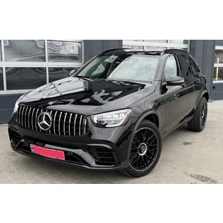 Передняя решетка GT Panamericana (для GLC 43 AMG/GLC 63 AMG/AMG-Line 2019-2022) Mercedes GLC coupe C253 2016-2023 гг. фото 2