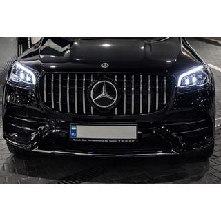 Передняя решетка радиатора 2019-2023 (GT Panamericana) Mercedes GLS X167 2019- гг. фото 1